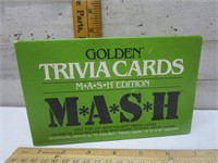 MASH TRIVIA CARDS