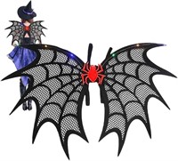 Bat Wings Gothic Black Bat Wings Black Glitter Fan