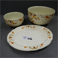 Hall Autumn Leaf Superior Dishes