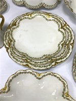 170 Pc Haviland Limoges Clover Leaf Dinner Service