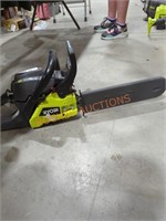 Ryobi 14" gas powered chainsaw