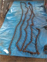 3/8" chain, no hooks, 42' long