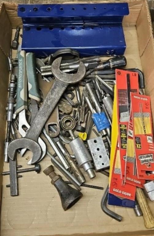 ASSTD TOOLS: ALLEN WRENCHES, DRILL BITS & MORE