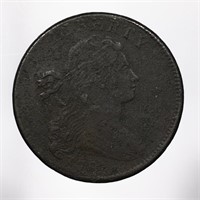 1798-P Draped Bust Large Cent S-167 VF Detail