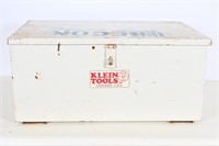 Metal 'Klein Tools' Tool Storage & Contents