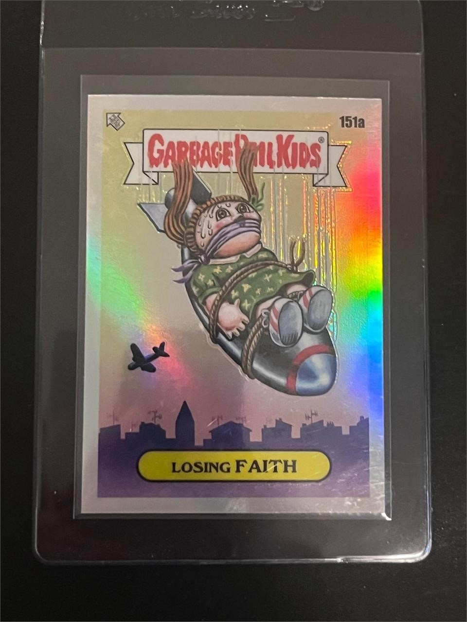 Losing Faith Refractor Garbage Pail Kids