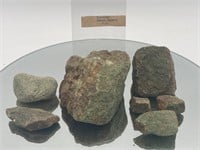 Dunite Rock Samples, Macon County NC