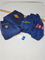 Vintage Cub Scouts uniform shirt pants and shorts