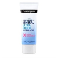 3 PackNeutrogena Mineral Ultra Sheer Sunscreen - S