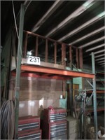 Section of Pallet Racking