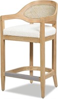 Jennifer Taylor 26 Cane Back Counter Stool