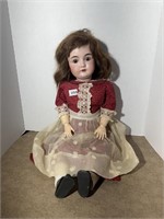 28”  German bisque doll mold 164. Composition