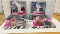 (9) unopened Barbie clothes and accessories some