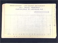 Marion Div., Lima-Chicago 1966 Track Program Plan