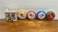 5X COLLECTORS YO-YO'S