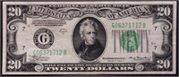 1934A Fed Reserve of Chicago $20 note