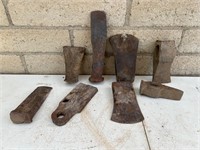 8 Antique Axe Heads