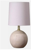 Mainstays Off-White Mini Ball Base Table Lamp