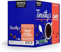 Timothy's World Coffee, Cinnamon Pastry K-Cup 96CT
