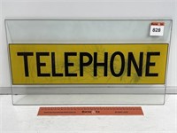 TELEPHONE Box Glass Panel - 480 x 265