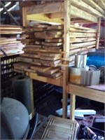 Wooden Lumber Rack