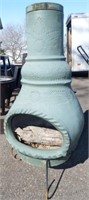 Terre Cotta Chimney Style Fire Pit