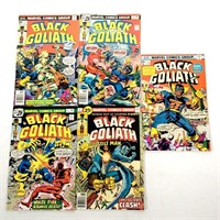 5 Black Goliath 25¢-30¢ Comics