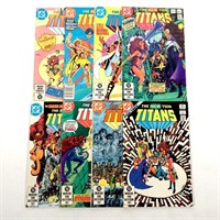 8 The New Teen Titans 50¢-60¢ Comics