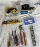 Socket Wrench and sockets, Philips head, flat head