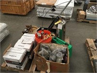 Pallet of Asst Paints/Tools