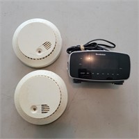 Alarm Clock & Smoke Detectors