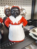 Black Americana Cast Iron Mammy Bank