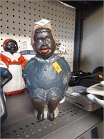 Black Americana Cast  Iron Mammy Bank