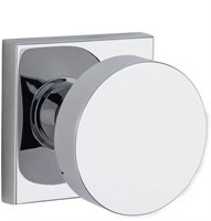 Baldwin chrome Square Hall/Closet Door Knob