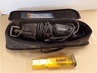 DEWALT SAWZALL W/EXTRA BLADES IN SOFT CASE