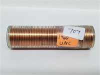 Roll UNC 1960 Lincoln Pennies