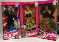 Group Of 3 Barbies In Original Boxes