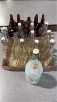 26 Vintage Glass Bottles for Apothecary and more!