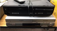 (2) DVD/ VCR PLAYERS