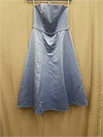 Michael Angalo Blue Dress- Size 8