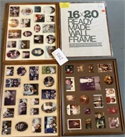 (4) vintage photo frames