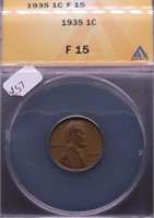 1935 ANAX F 15 LINCOLN CENT