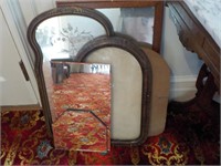 Various mirrors and frames