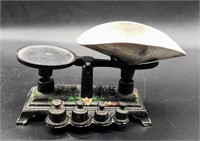 MINIATURE CAST IRON SCALE