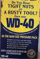 WD 40 Rusty Tool Sign