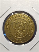 2012 Chuck e. Cheese token