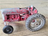 Vintage Hubley Metal Tractor Toy