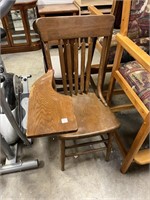 Wooden Desk Chair