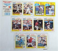 1986-87 Drake's Big Hitters Uncut Baseball Cards