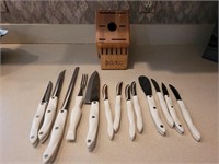 Cutco Knife Set with Block